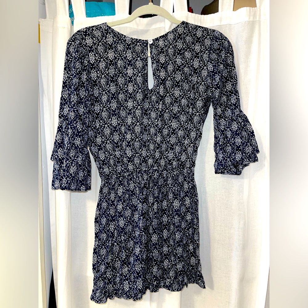 Abercrombie Navy Romper